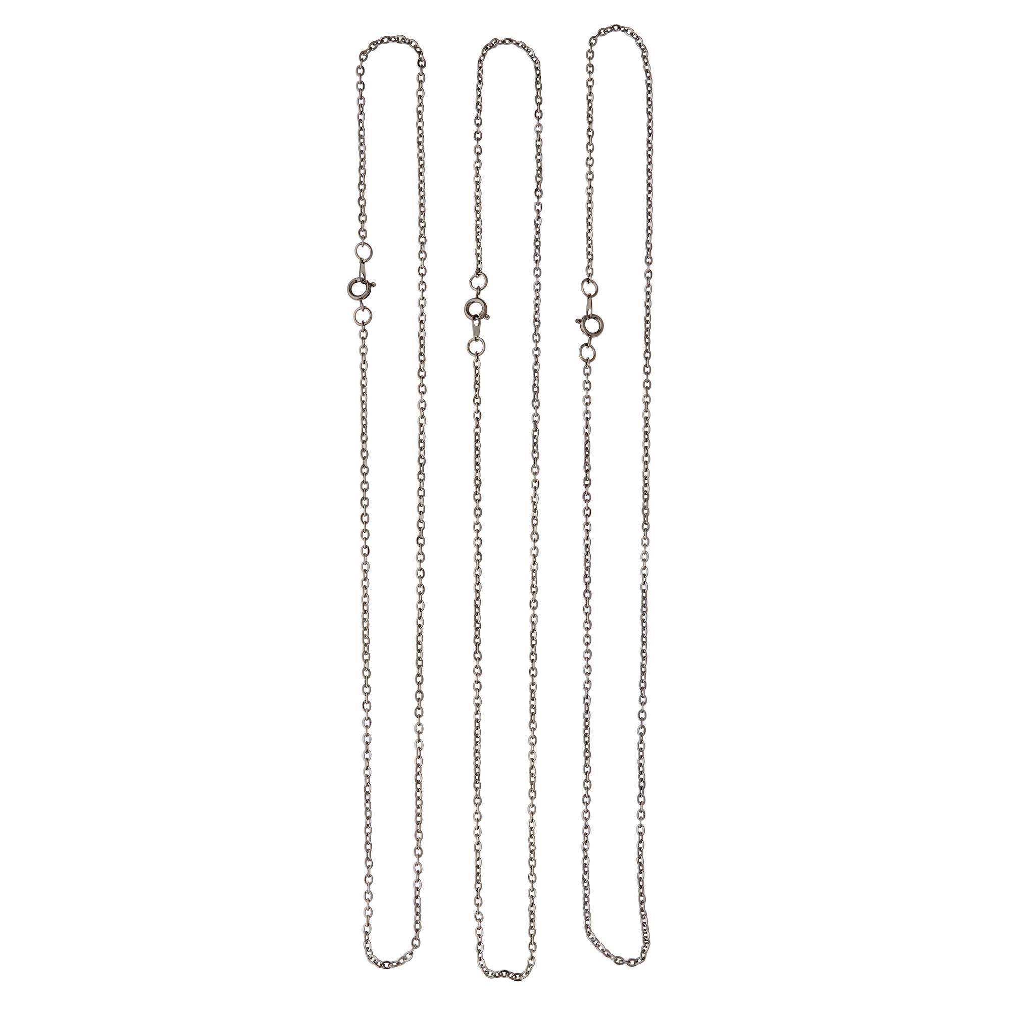 12 Packs: 3 ct. (36 total) 18" Hematite Chains by Bead Landing™